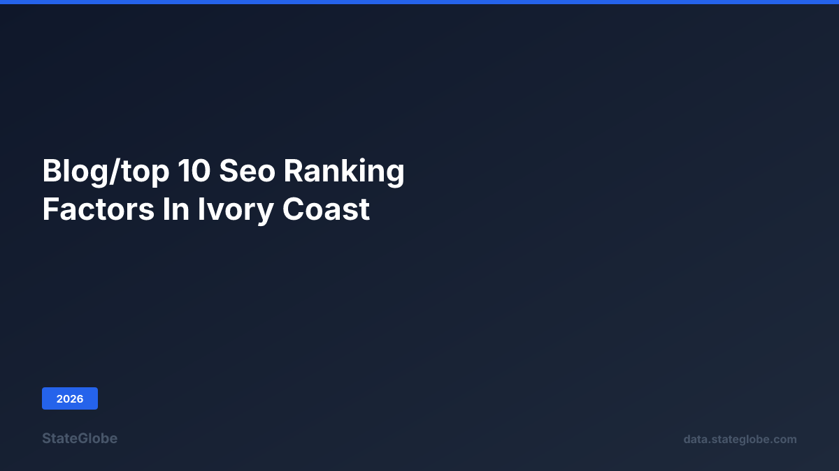 Ivory Ranking Top 10 SEO Ranking Factors in Ivory Coast (2026)