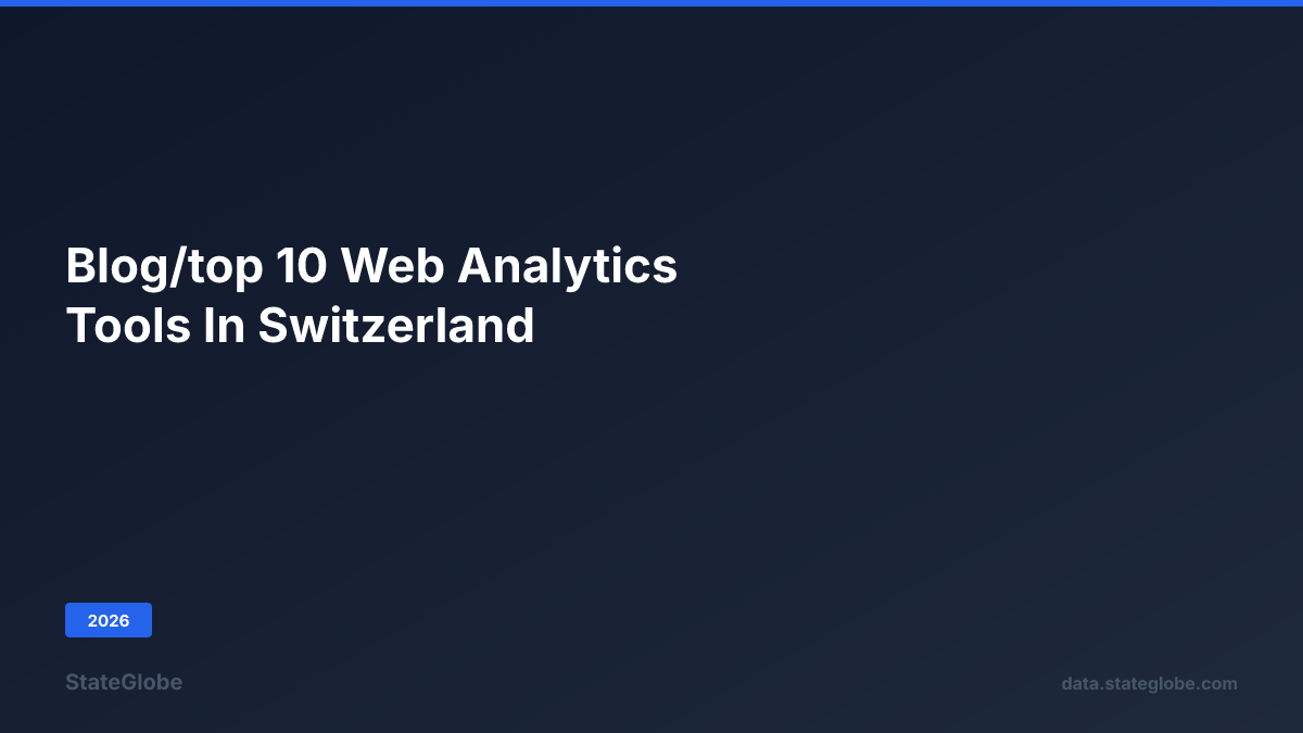 Top 10 Web Analytics Tools in Switzerland (2026)