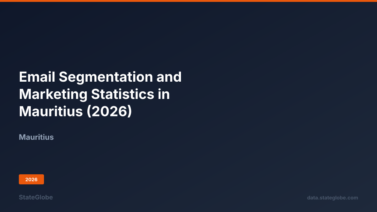 Email Segmentation and Marketing Statistics in Mauritius (2026)